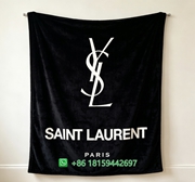 Yves Saint Laurent Throw Blankets
